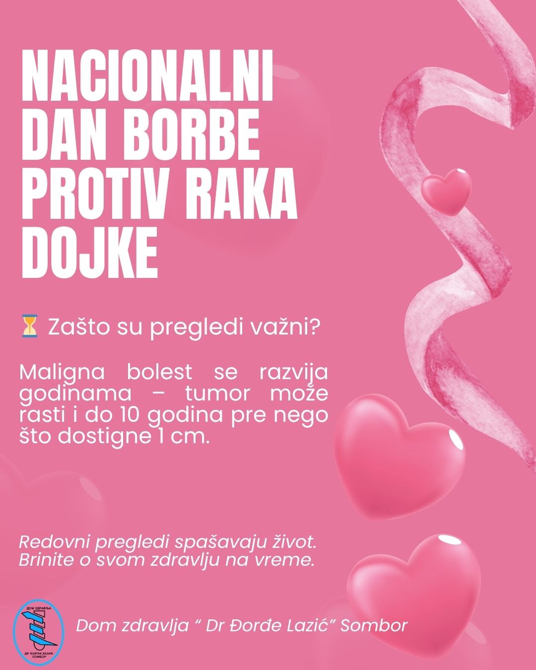 Read more about the article Nacionalni dan borbe protiv raka dojke