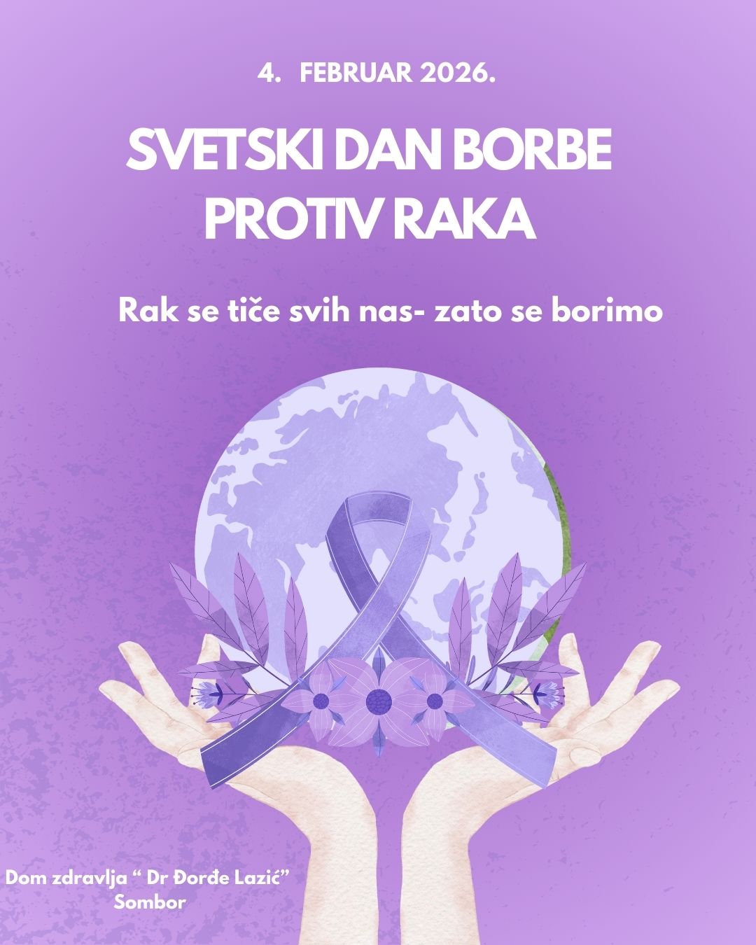 Read more about the article Svetski dan borbe protiv raka