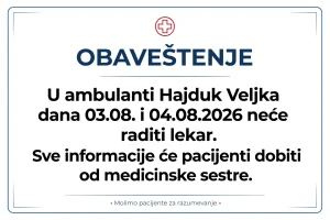 Obaveštenje